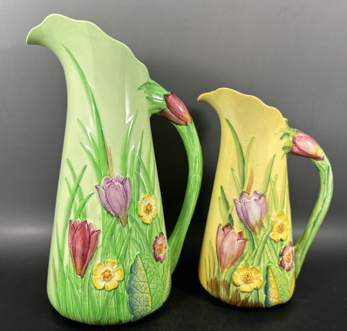 Pair beautifully embossed - pair, of