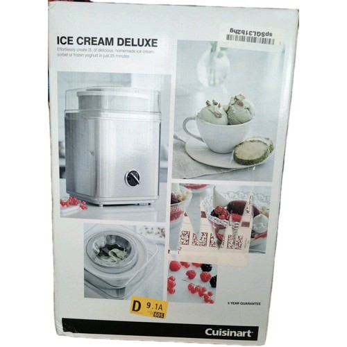 Cuisinart ice cream maker - cuisinart,