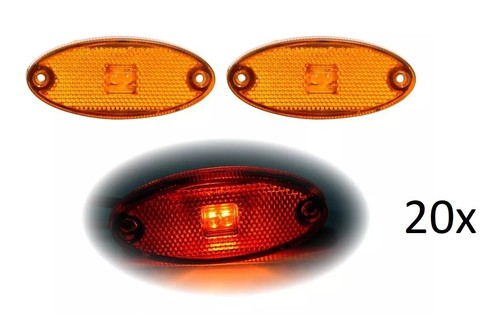 20x24v led orange marker - 20x24v,