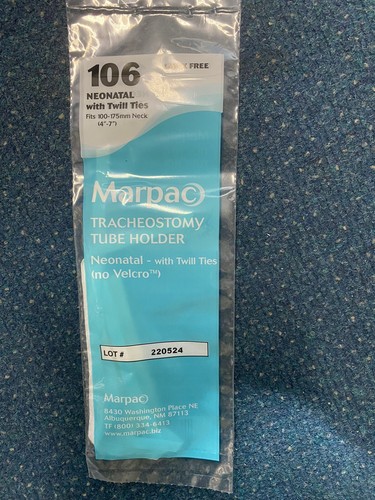 Marpac tracheostomy tube - tracheostomy,