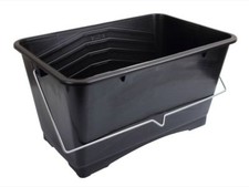 15 Litre Black Plastic Scuttle