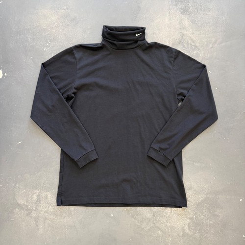 Nike black roll neck long