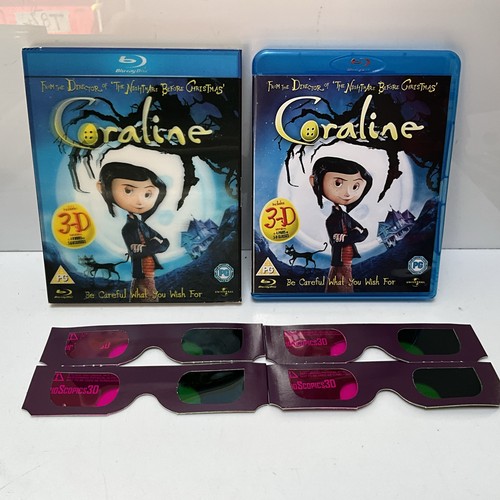 Coraline 3d - (blu-ray,, 2009)