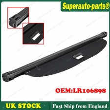 Black Rear Parcel Shelf Boot