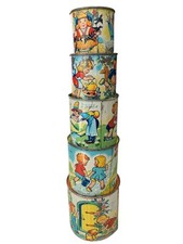 1950's Tin Litho Toddler