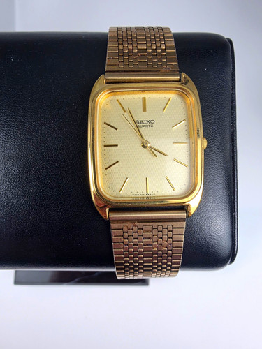 Seiko quartz gold tone - seiko,