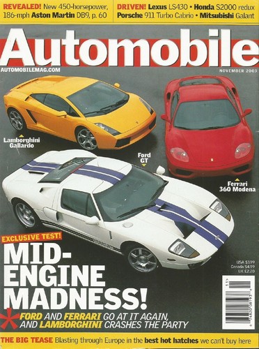 Automobile 2003 nov db9 - 2003,
