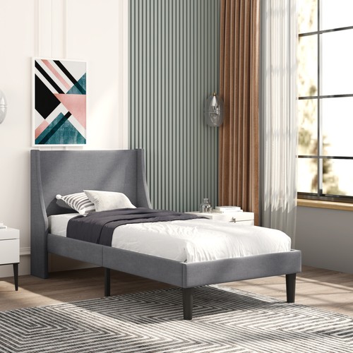 Single size bed - bed, frame