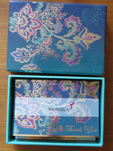Papyrus thankyou notecards - thankyou,