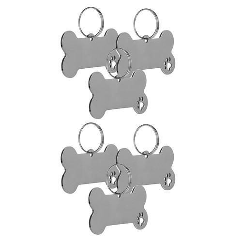 6pcs pet dog tag cat - tag, puppy