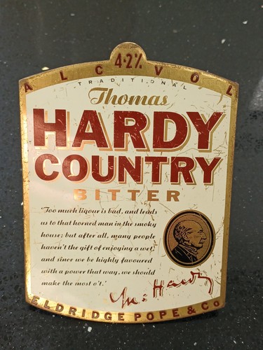 Brass thomas hardy country - thomas,