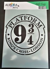 Stencil by Aurora Arts A6 Harry potter 190mic Mylar craft stencil Art mask 276