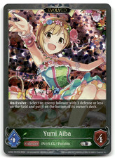 Yumi Aiba, S (Parallel Foil), CP02-P07, IDOLM@STER, Shadowverse: Evolve, NM