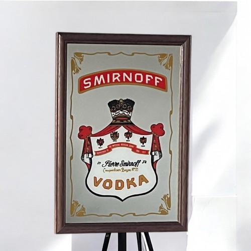 Smirnoff vodka style wooden - smirnoff,