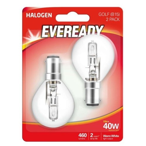 Eveready halogen golf b15 - eveready,