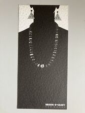 BREON O’CASEY, ‘NEW WORKS’ promotional card, Collier Campbell, London,