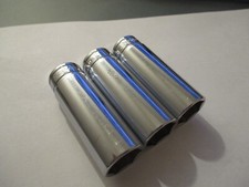 Snap On Tools USA SFS221 3/8" Drive SAE 6-Point 11/16" Deep Chrome Socket - NICE