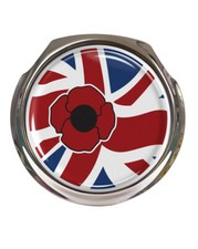 Poppy british flag car - poppy,