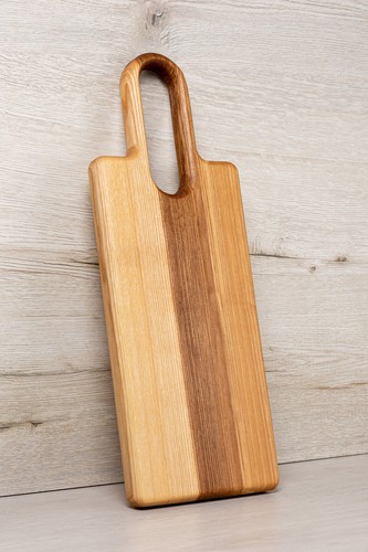 Handmade ash chopping board - ash,