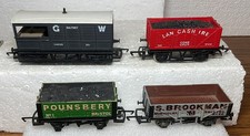 Rake Of 4 HORNBY Wagons GWR