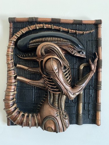 Giger alien wall - wall, plaque