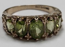 “9ct Yellow Gold & Peridot 5
