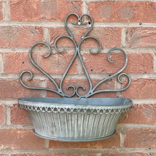 Wall planters for garden - garden, metal