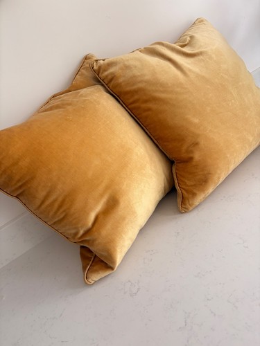 Laura ashley yellow velvet - laura,