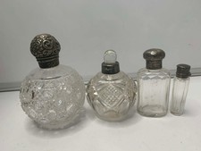 Antique Silver  screw topped