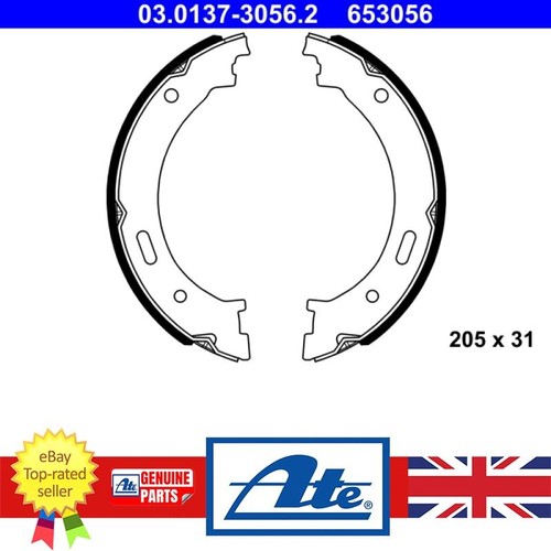 Handbrakeshoe set for - set, jeep