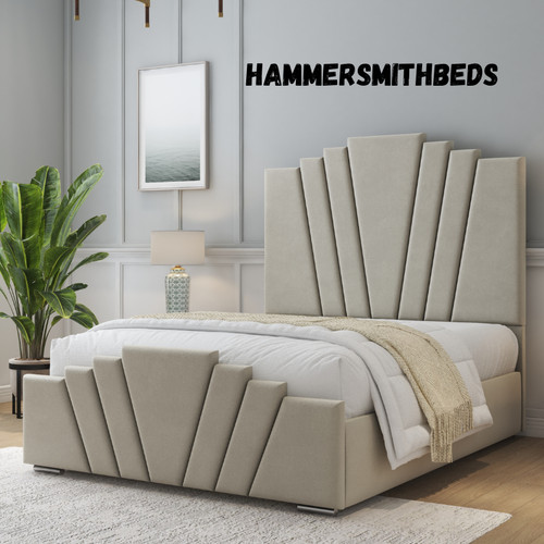 Panel lined bed frame - panel,