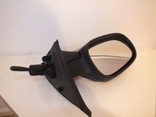 Nissan Micra Mk3 K12 2002-2009 Manual Door Wing Mirror Black Left Passenger N/S