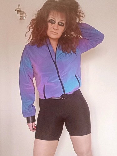 Reflective rave bomber - reflective, jacket