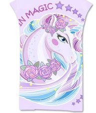 Childrens  kids Beach Towels Poncho Unicorn Age 6-11 Microfibre Hooded 