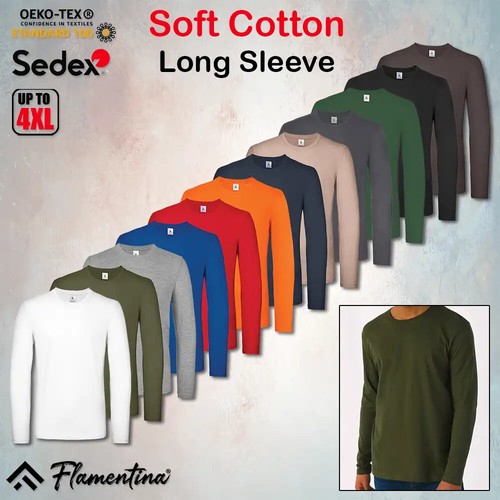 Unisex long sleeve stretch - long,