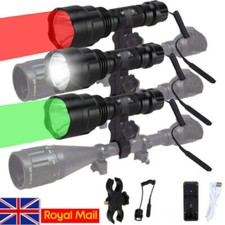 Scope Mount Gun LED Flashlight