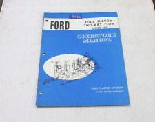 Operators Manual for Ford