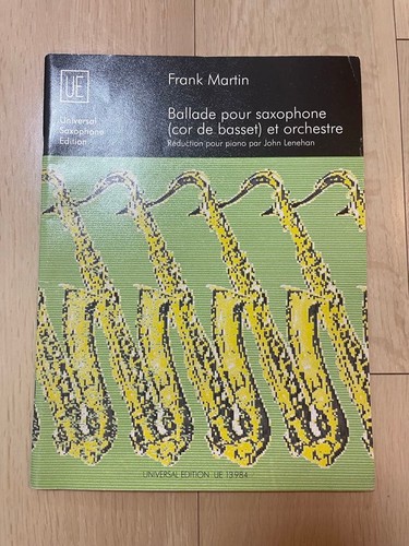 Frank martin ballad saxophone - martin,