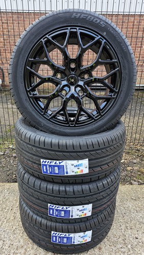 Mesh gloss black alloy - 18",