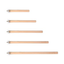 Solid Wood Bird Perch for Cage