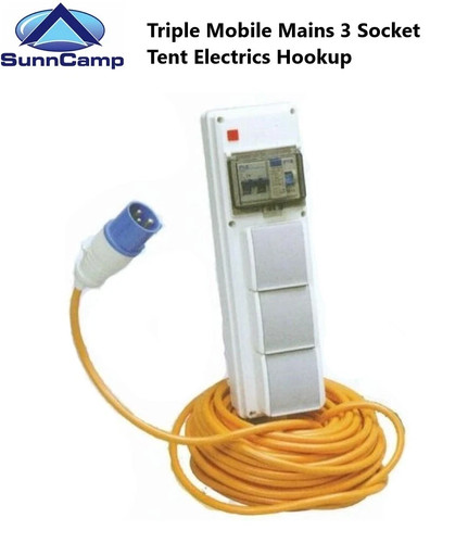 Sunncamp deluxe triple mobile - deluxe,