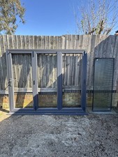 Bifold Doors Grey UPVC