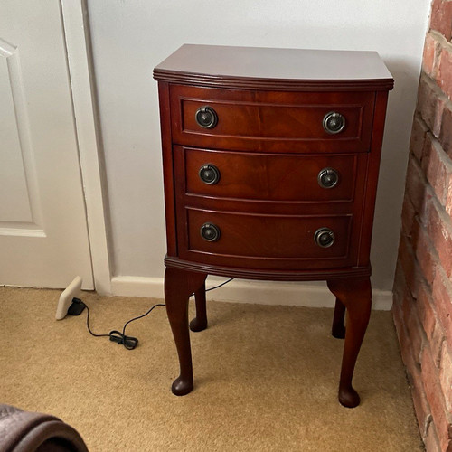 Mahogany bedside - mahogany,