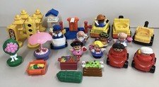 Fisher Price Little People Mattel Toys  & 8 x Figures Accessories Bundle 