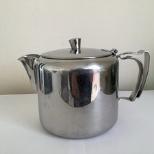 Vintage Old Hall 1.5 pint Tea Pot Stainless Steel Needs TLC
