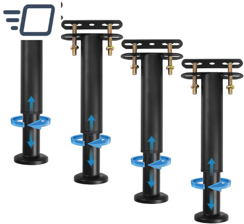 4pcs adjustable height bed - 4pcs,