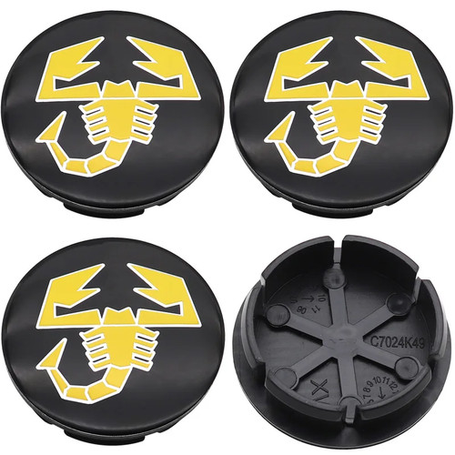 4pcs 50mm car emblem wheel - 4pcs,