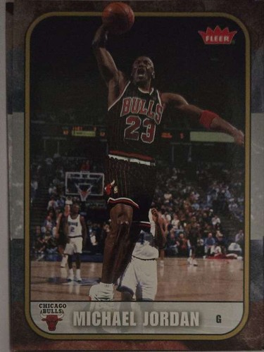2007 fleer michael jordan - michael,