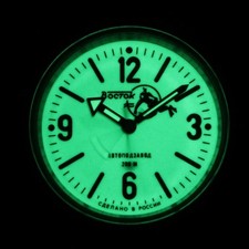 Vostok Amphibia 'Scuba Dude' Custom Russian Auto Dive Watch, New, UK seller