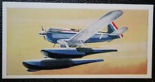 SUPERMARINE S6B  Racing Seaplane   Vintage 1960's Card  EE08MS